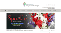 Desktop Screenshot of judysfreshfloraldesign.com